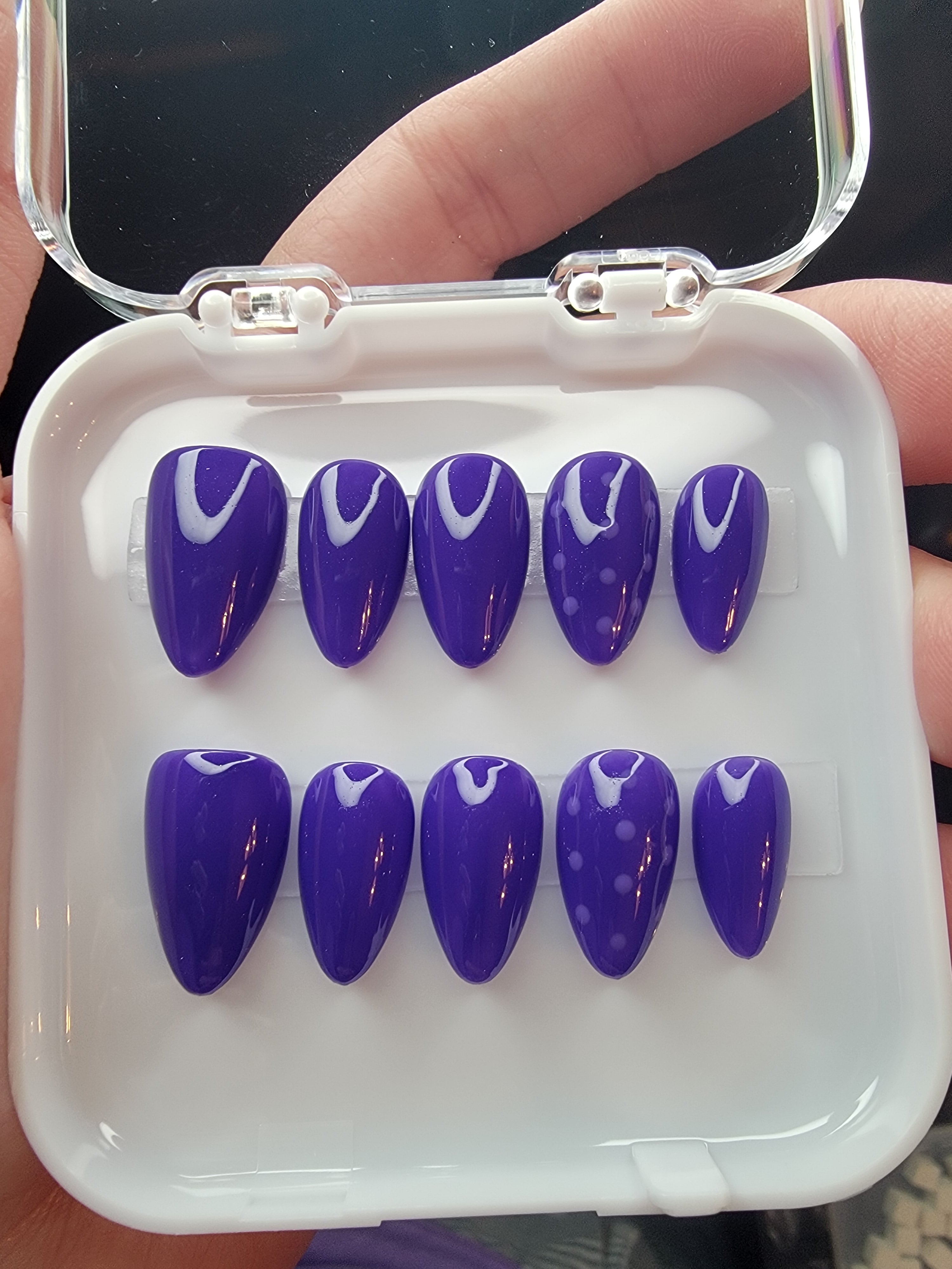 Purple Polka