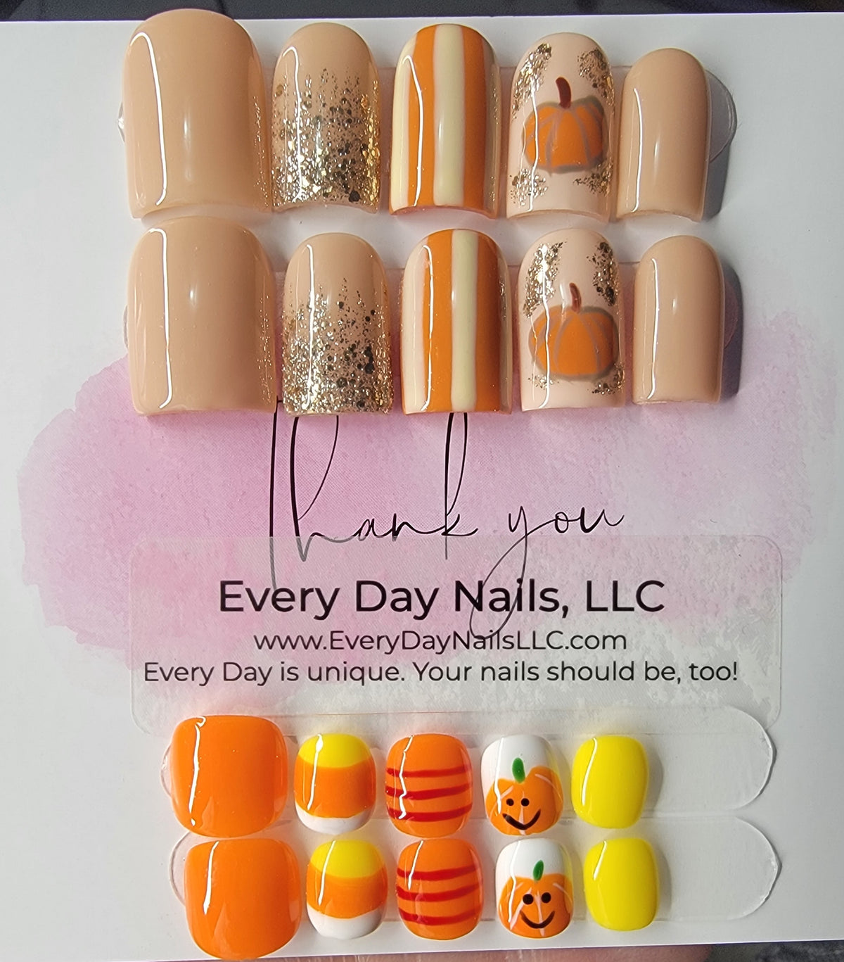 Mother and Daughter Nail Set -Fall